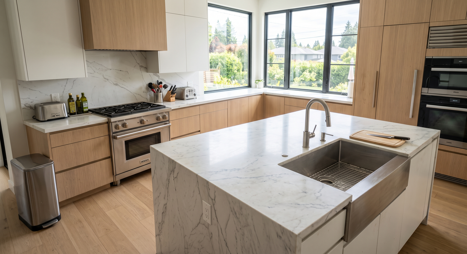 Clean kitchen - After